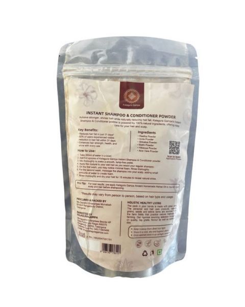 Instant Shampoo And Conditioner Powder |0.44 lb|7 Ounce|200 Grams