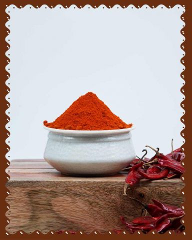 Mirchi Powder|Red Chilli Powder| SP Natural Method|0.55 lb|8.8 Ounce|250 Grams|